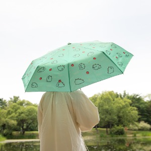 (캐릭터)니니즈 죠르디 3단우산 수동우산 휴대용우산